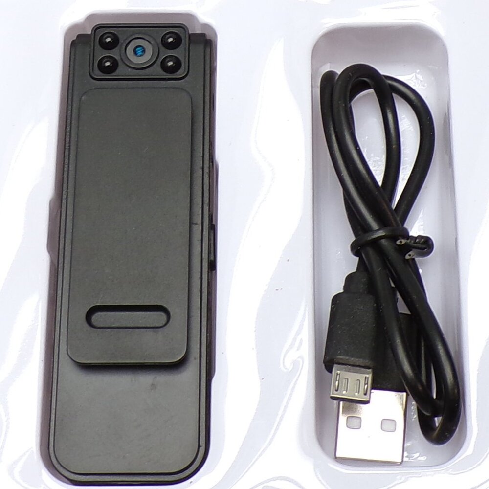 HD 1080P Noise Reduction Camera Portable Wearable Night Vision Recorder